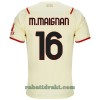 AC Milan Mike Maignan 16 Borte 2021-22 - Herre Fotballdrakt